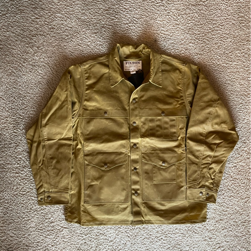 NWT Filson Tin Cloth Cruiser Made in USA